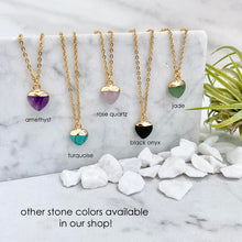 turquoise heart necklace