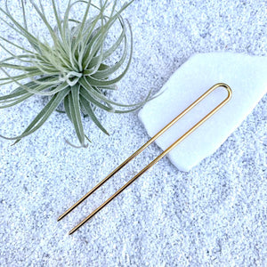 minimalist hair stick