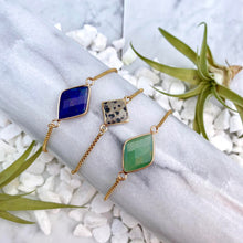 lapis lazuli slider bracelet