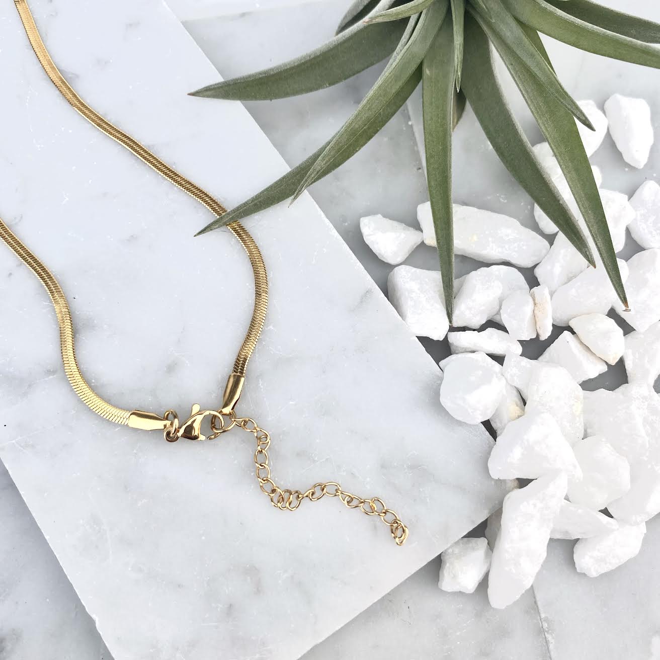 geometric statement necklace – minor metal jewelry