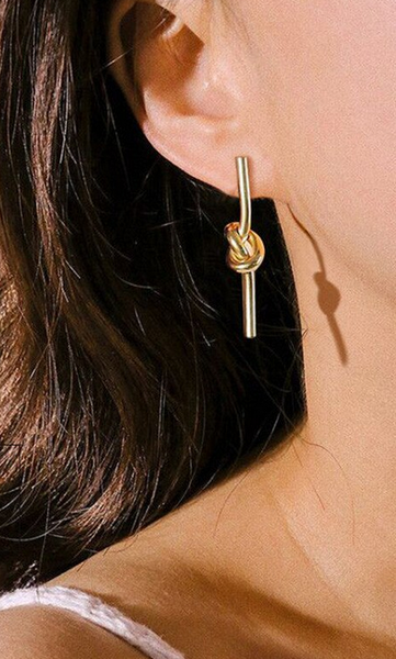 knot earrings